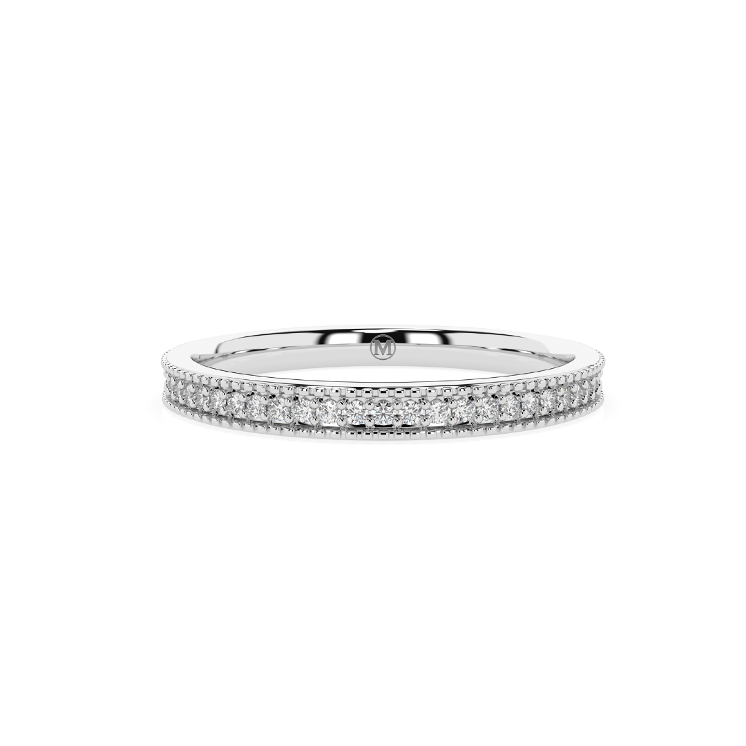 MILGRAIN ETERNITY BAND