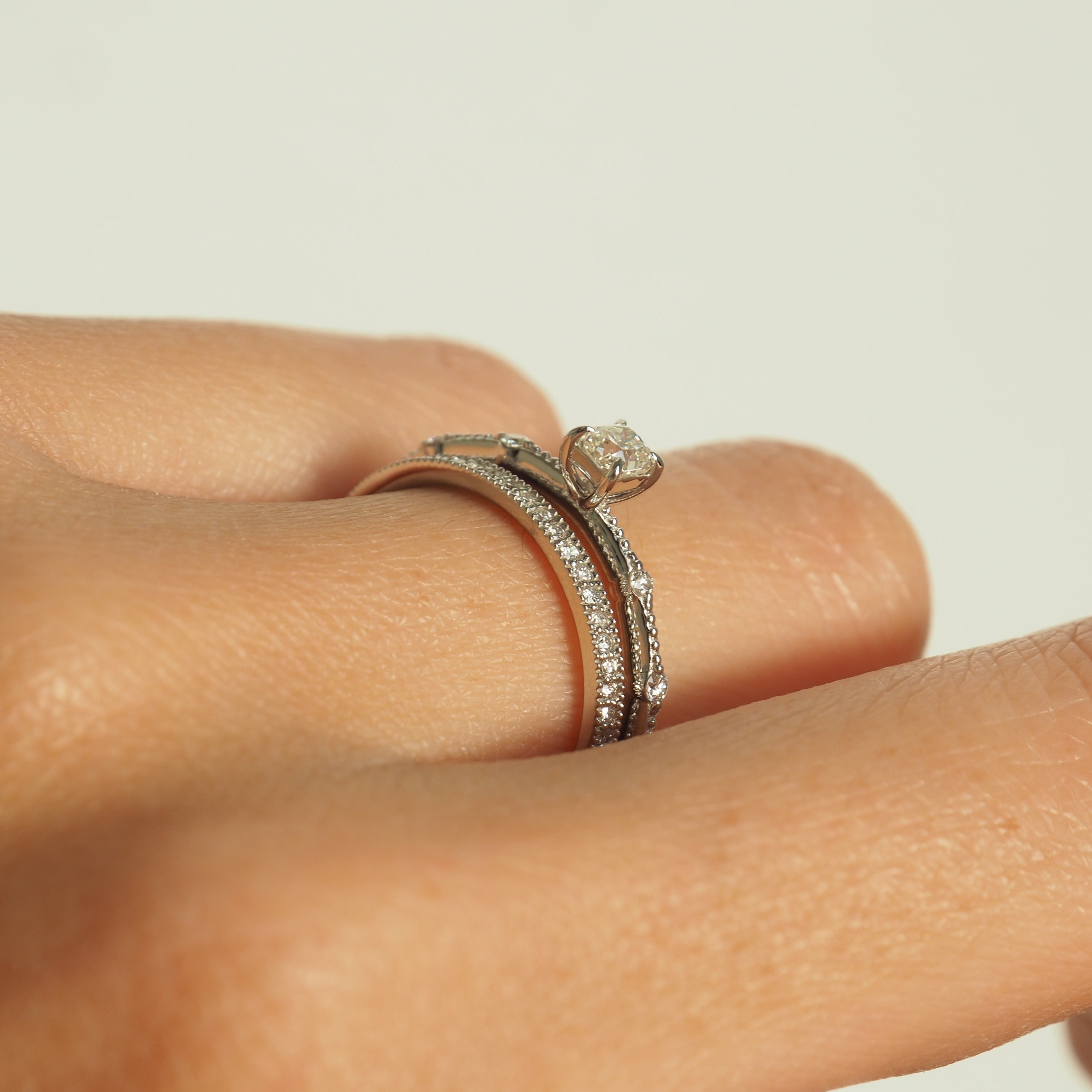 MILGRAIN ETERNITY BAND