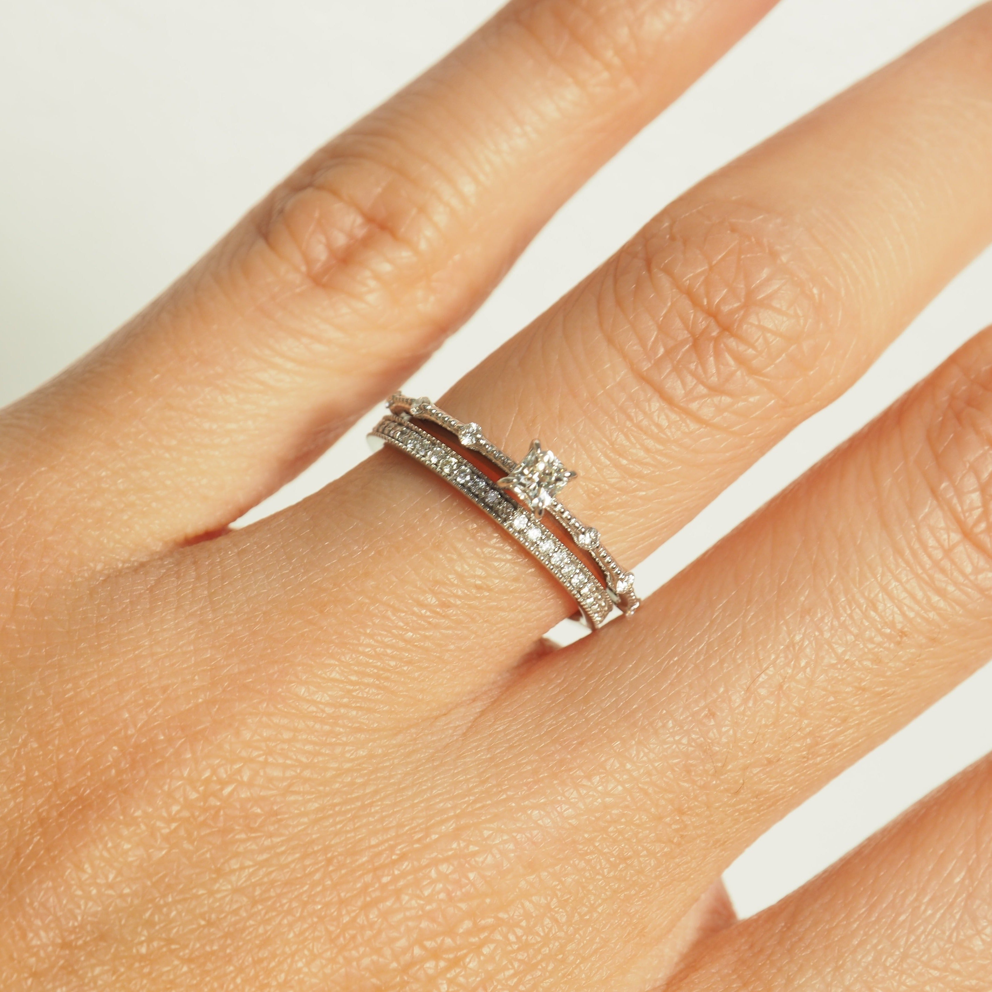 MILGRAIN ETERNITY BAND