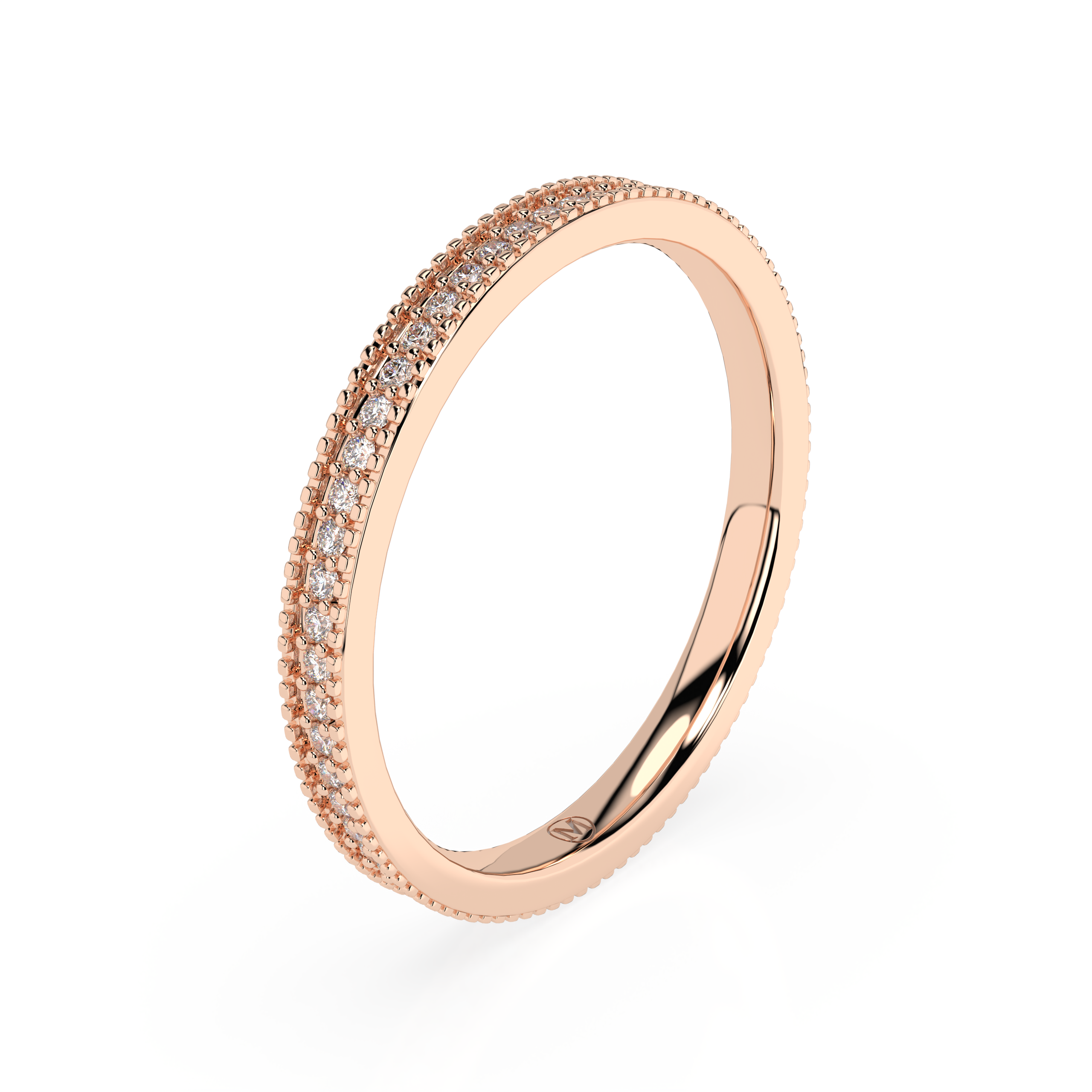 MILGRAIN ETERNITY BAND