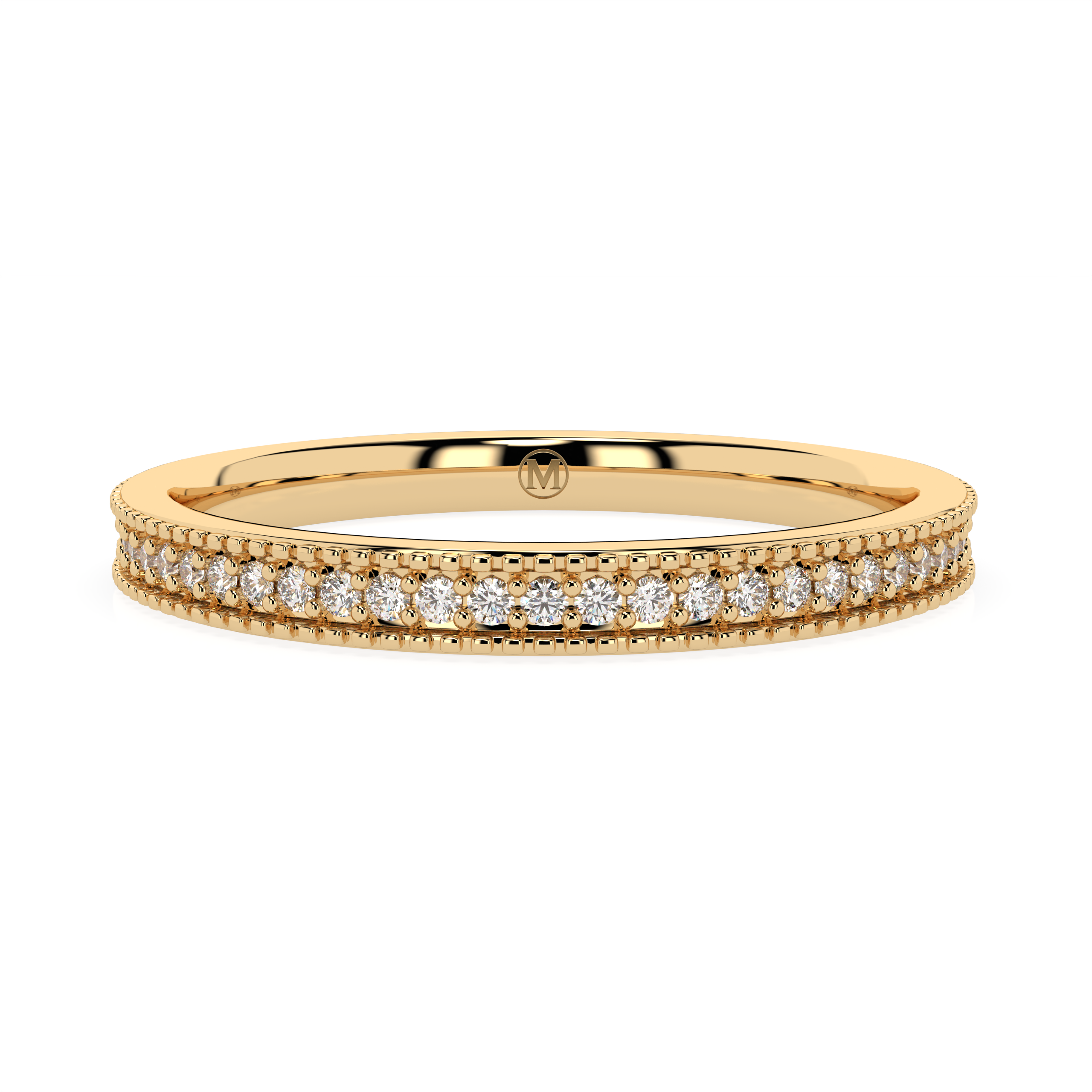 MILGRAIN ETERNITY BAND