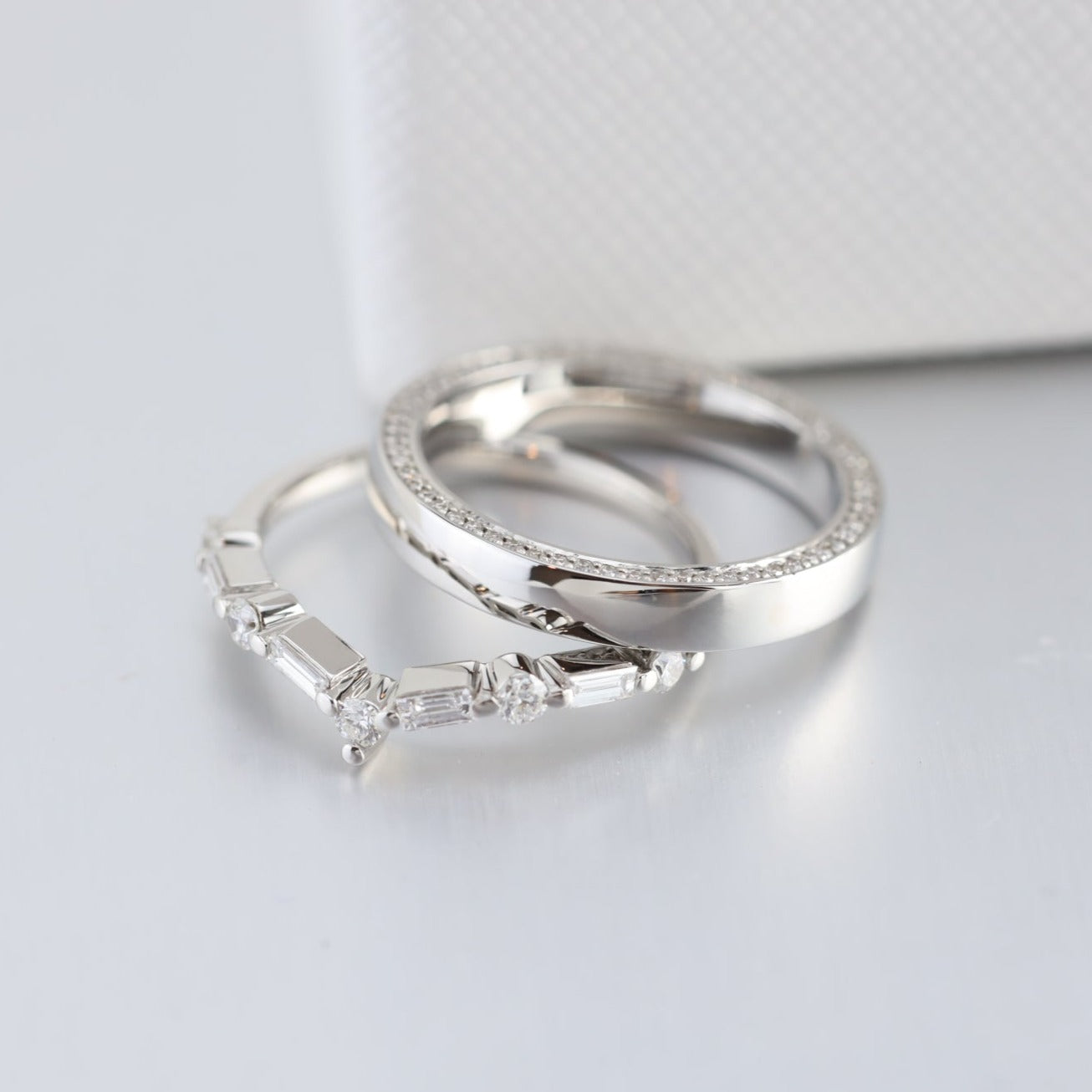 DIAMOND EDGE ETERNITY RING