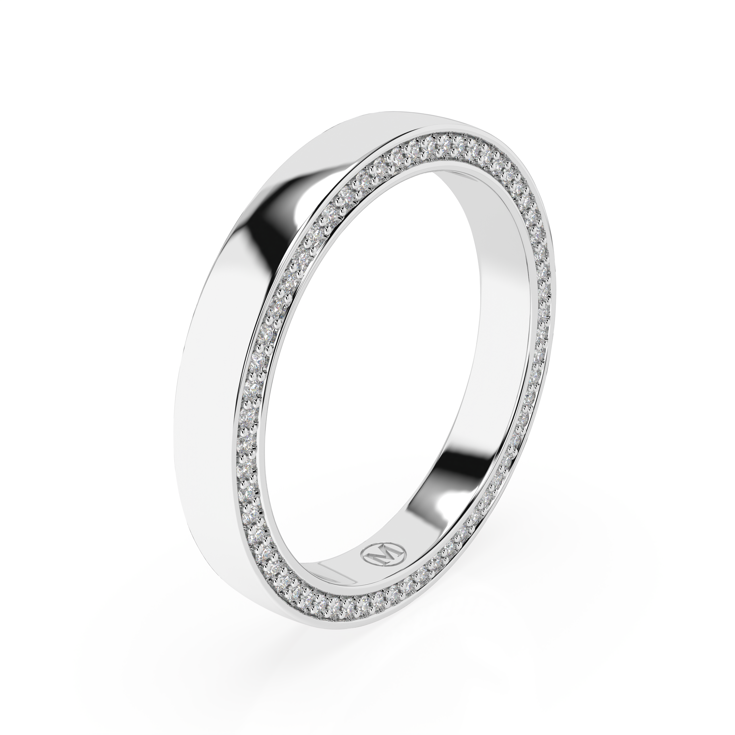 DIAMOND EDGE ETERNITY RING