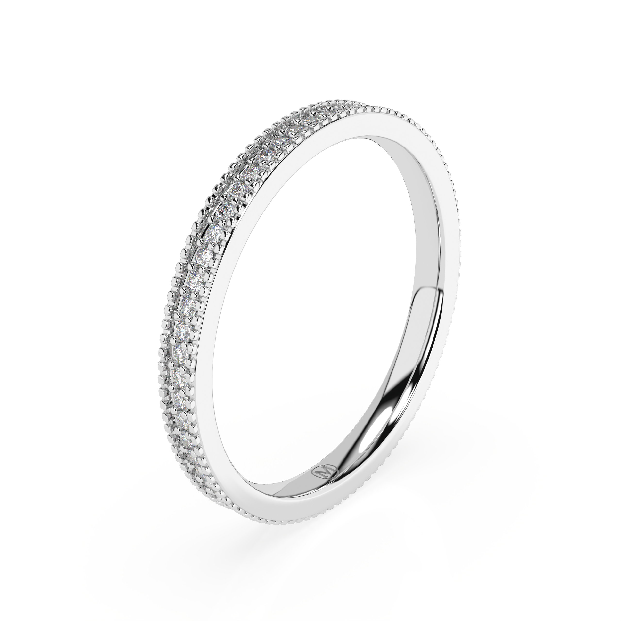 MILGRAIN ETERNITY BAND