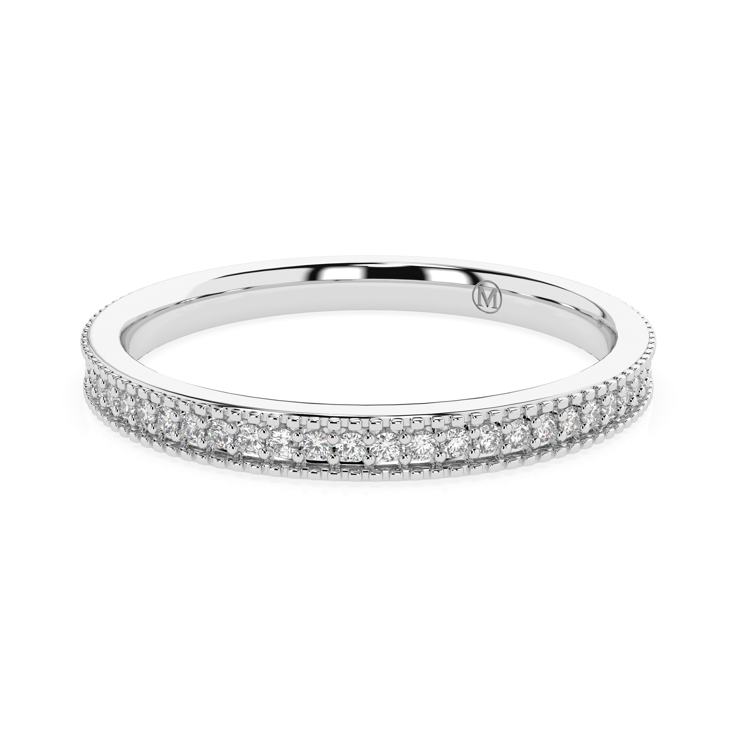 MILGRAIN ETERNITY BAND